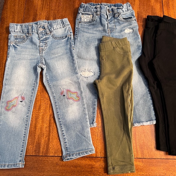 Baby Girl Size 4T Cat & Jack T-Shirts / Set of 8 - Picture 2 of 5